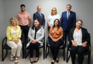 Group shot of the Warren Weiss team all together